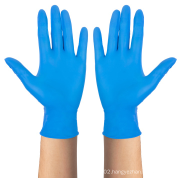 Non Sterile Medical Exam Powder Free Nitrile Gloves